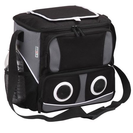 PREFERRED NATION Preferred Nation P7337.BLACK Bluetooth Sound Cooler Bag; Black P7337.BLACK
